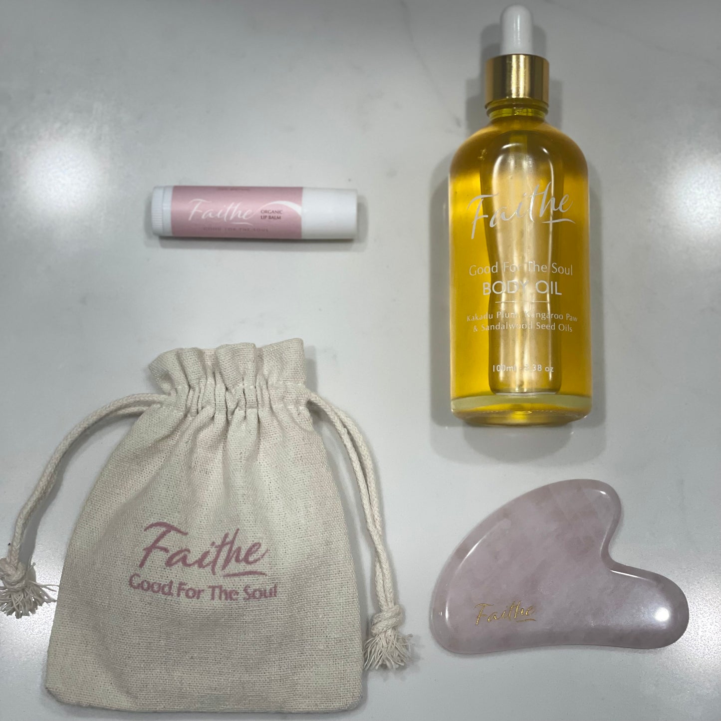 Faithe In Our Hands - Gua Sha Stone